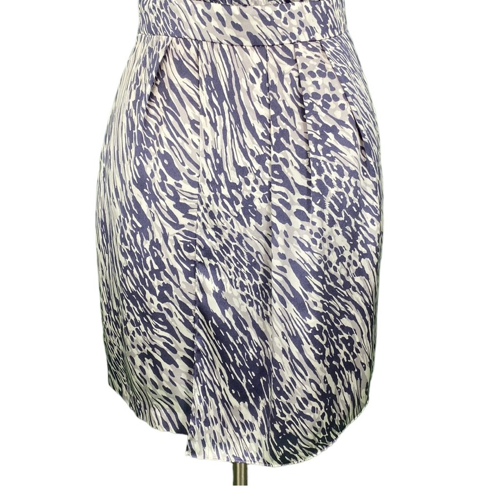 BCBGeneration Lilac Zebra Print Sleeveless Mini Dress - Picture 10 of 16